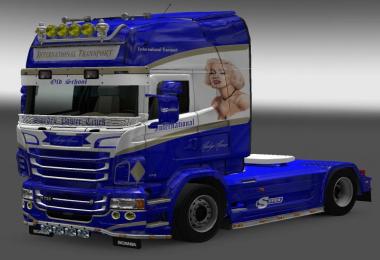 Skin Pack for Scania RJL (16 Skins)