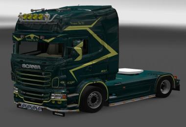 Skin Pack for Scania RJL (16 Skins)