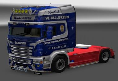 Skin Pack for Scania RJL (16 Skins)