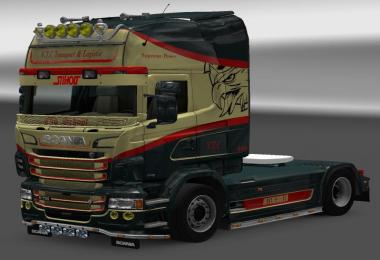 Skin Pack for Scania RJL (16 Skins)