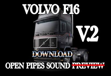Volvo F16 Open Pipe Sound