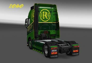 Volvo FH16 2012 Pendragon E.M.Rogers Skin
