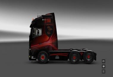 Volvo FH16 2013 Ohaha Ukrop Red Skin