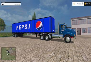 Western Star 4900 with Great Dayne Trailers v1.0