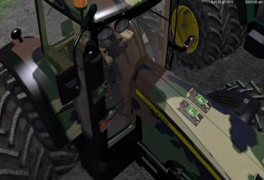 Camoflage and Green JohnDeere 8530 v1 By Eagle355th
