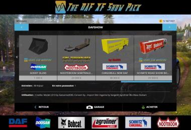 The DAF XF Show Pack V1.0