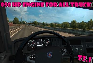 850 hp Engine for All Trucks v3.1