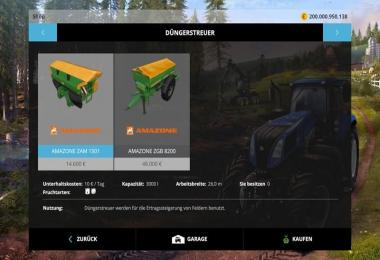 Amazone fertilizer lime v3.0