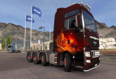 Chassis MAN TGX 41.680 8X4/4 BBS and 8X6 BBS 1.18