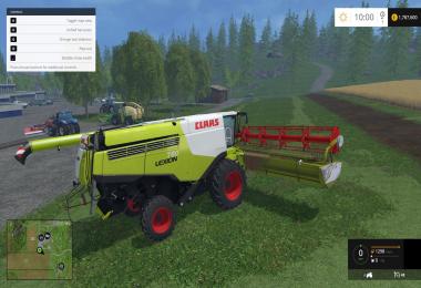Claas Lexion 780 Set v1.0