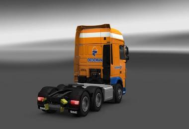 DAF XF Euro 6 Dedeman Skin
