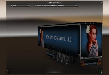 EAM Redhead Logistics Trailer Set 1.0