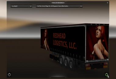 EAM Redhead Logistics Trailer Set 1.0