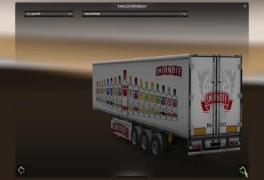 EAM Smirnoff Vodka Trailer