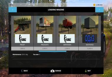 Kamaz 45143 and body pack v1.0