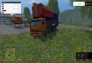 Kamaz 45143 and body pack v1.0