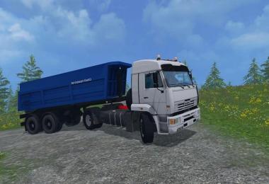 Kamaz and Trailer Set v1.0