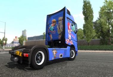 Mercedes MP4 Kancolle and Love Live Skin