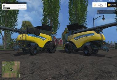 New Holland MultiFruit combines v1