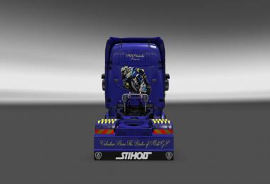 Scania RJL Valentino Rossi skin v1.0
