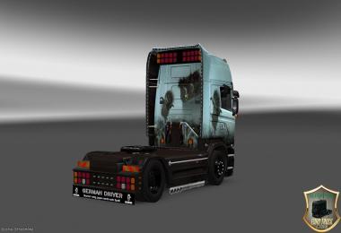 Scania Streamline Hedgehog in the Fog Skin