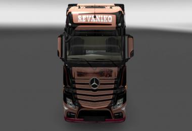 Skin Fantasy for Mercedes Actros MP4