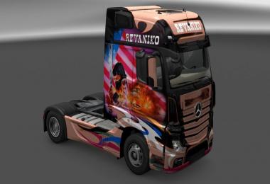 Skin Fantasy for Mercedes Actros MP4