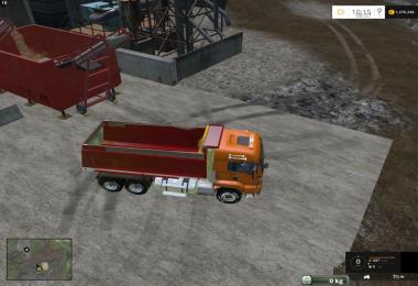Truck for the mining map v1.0