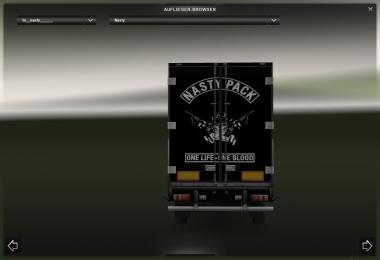 Truck Trailer Skin Nasty Pack v1.0