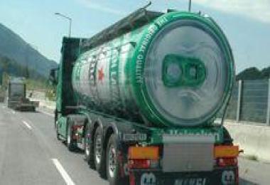 ZORLAC HEINEKEN TANK TRAILER TFSGROUP