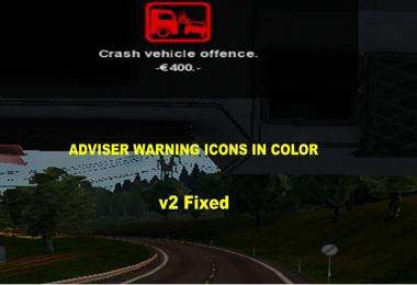 Adviser Warning Icons In Color v2.0 Fixed