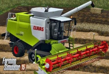 CLAAS LEXION 770 COMBINE Final v1