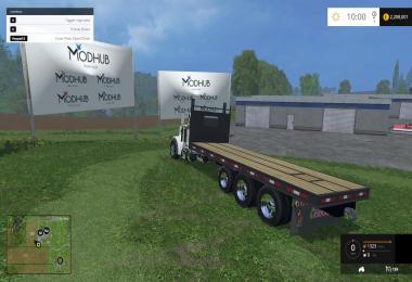 Kenworth Flatbed Bale Truck v1