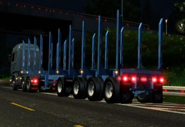 Manac Logger 4 Axles Trailer