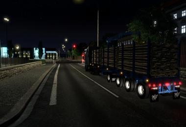 Manac Logger 4 Axles Trailer