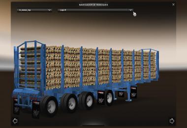 Manac Logger 4 Axles Trailer