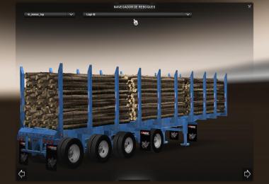 Manac Logger 4 Axles Trailer