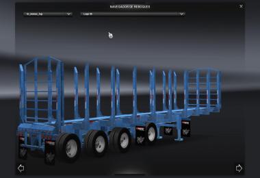 Manac Logger 4 Axles Trailer