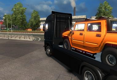 Mercedes Actros MP4 Flatbed + Trailer v3 FINAL