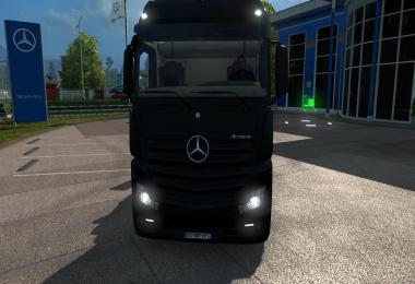 Mercedes Actros MP4 Flatbed + Trailer v3 FINAL