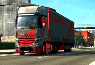 Mercedes Benz New Actros Loud Pipe Sound