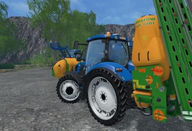 New Holland T6.160 replaceable tires v1.05