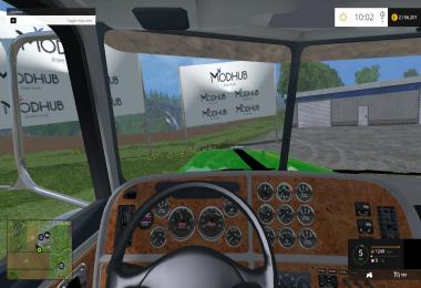 Peterbilt 3881 John Deere semi v1.1