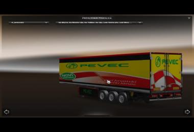 Pevec Trailer Refrigerated Trucks v1.0
