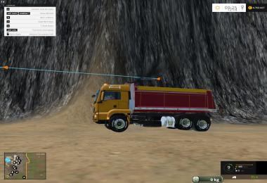 Truck for the map mining construction economy V2