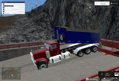 Truck for the map mining construction economy V2