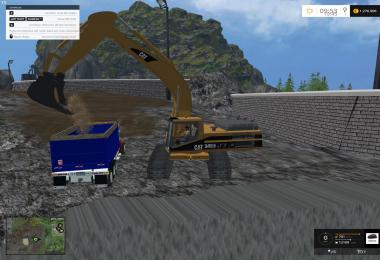 Truck for the map mining construction economy V2