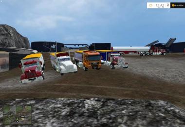 Truck for the map mining construction economy V2