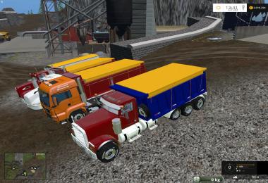Truck for the map mining construction economy V2