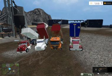 Truck for the map mining construction economy V2